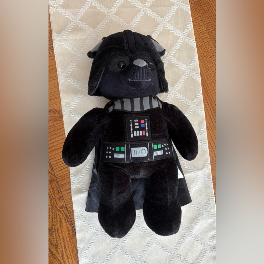 Build-A-Bear Black Plush Darth Vader Star Wars Toy - Picture 2 of 7